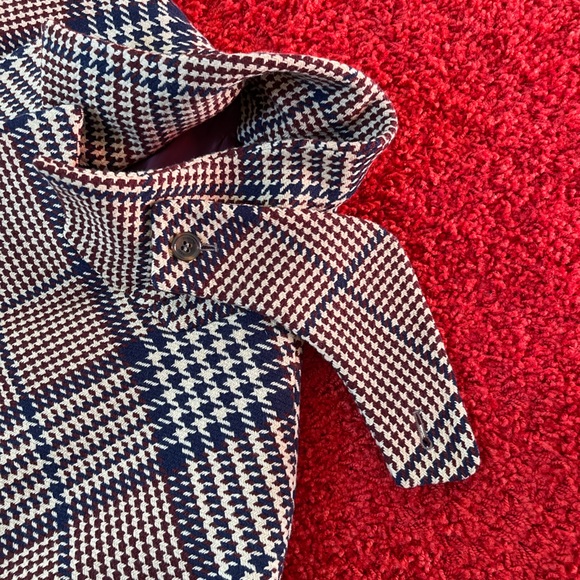 Vivienne Westwood MAN AW2016 COAT BEIGE HOUNDSTOOTH CLARKE CABAN W HERRINGBONE - Picture 8 of 17